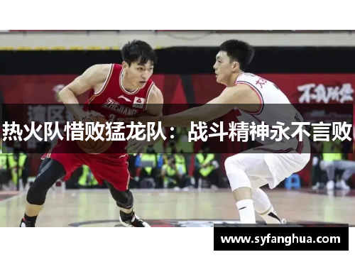 热火队惜败猛龙队：战斗精神永不言败