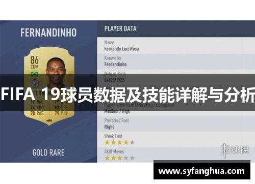 FIFA 19球员数据及技能详解与分析